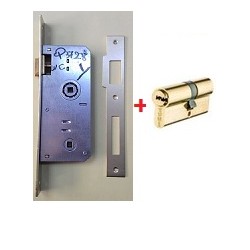 SERRURE ENCASTRE + CYLINDRE...